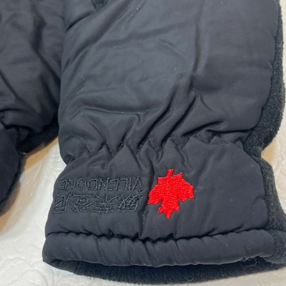 Black Thermal Fleece Lined Winter Ladies Gloves Small - Picture 6 of 10